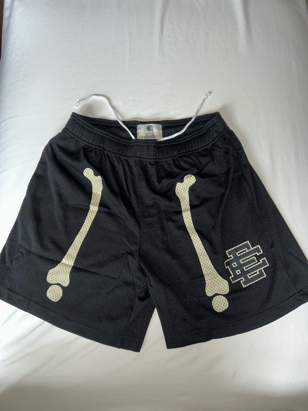 Eric Emanuel Black Bone Shorts